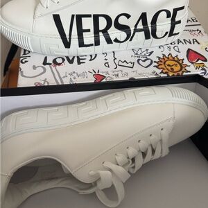 Versace White Sneakers